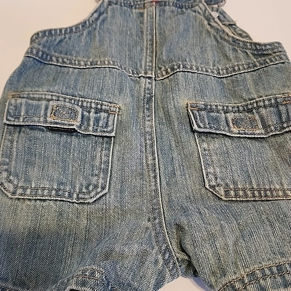 Kids Denim Overalls Brand Carte's Size 6months